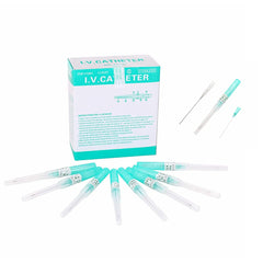 KingWei aiguilles piercing 18G, 50 pièces, acier inoxydable stériles