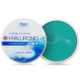 KINPUR patchs yeux bleus en hydrogel, hydratation intense et fraîcheur rapidement perceptible.