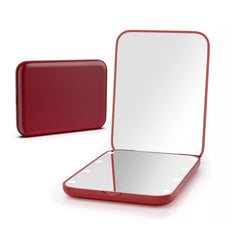 Miroir de poche Kintion avec éclairage LED et agrandissement 1×/3×