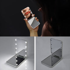 Miroir LED Kintion Compact de poche, prêt pour les déplacements