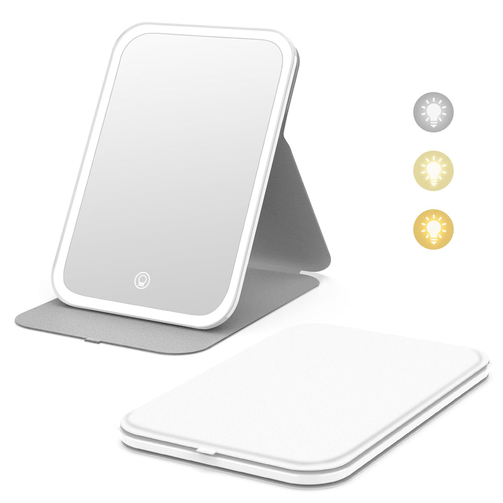 Miroir Kintion voyage avec 60 LED pour un maquillage précis en déplacement.