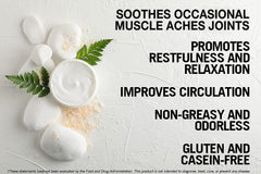 Kirkman Crème Epsom Salt 4 oz — absorption rapide sans résidu gras.