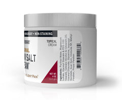 Kirkman Crème Epsom Salt 4 oz — texture crème, idéale pour massage ciblé et usage quotidien.