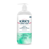 Kirks 3-en-1 bouteille 32oz – parfum menthe et eucalyptus, soin tout-en-un.