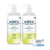 Kirk's 3-en-1 en bouteille-pompe 32oz pour un nettoyage tout-en-un doux.