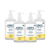 Kirks lavage mains hydratant en bouteille pompe avec coco et aloe pour peau douce