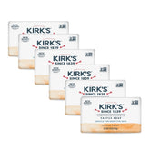 Kirk's Savon Castile Citrus Twist – barre 4oz, texture douce pour peau sensible