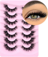 Cils Kiromiro daim naturel flat avec bande coton douce et confort