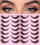 Kiromiro cils faux vison naturel pour un regard discret et durable.