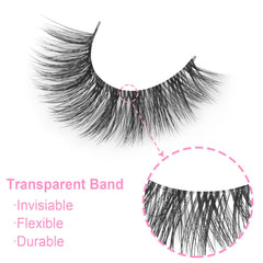 Kiromiro cils faux naturel, ligne fine qui se fond avec vos cils