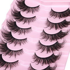 Kiromiro Cils Longueur 20mm; regard allongé et élégant.