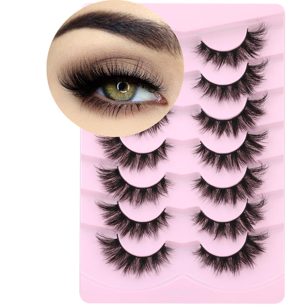 Kiromiro Mink Cils: lignes filantes 18 mm pour un rendu volumineux durable.