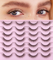 Kiromiro cils naturels 10mm – effet léger et naturel pour un style quotidien.