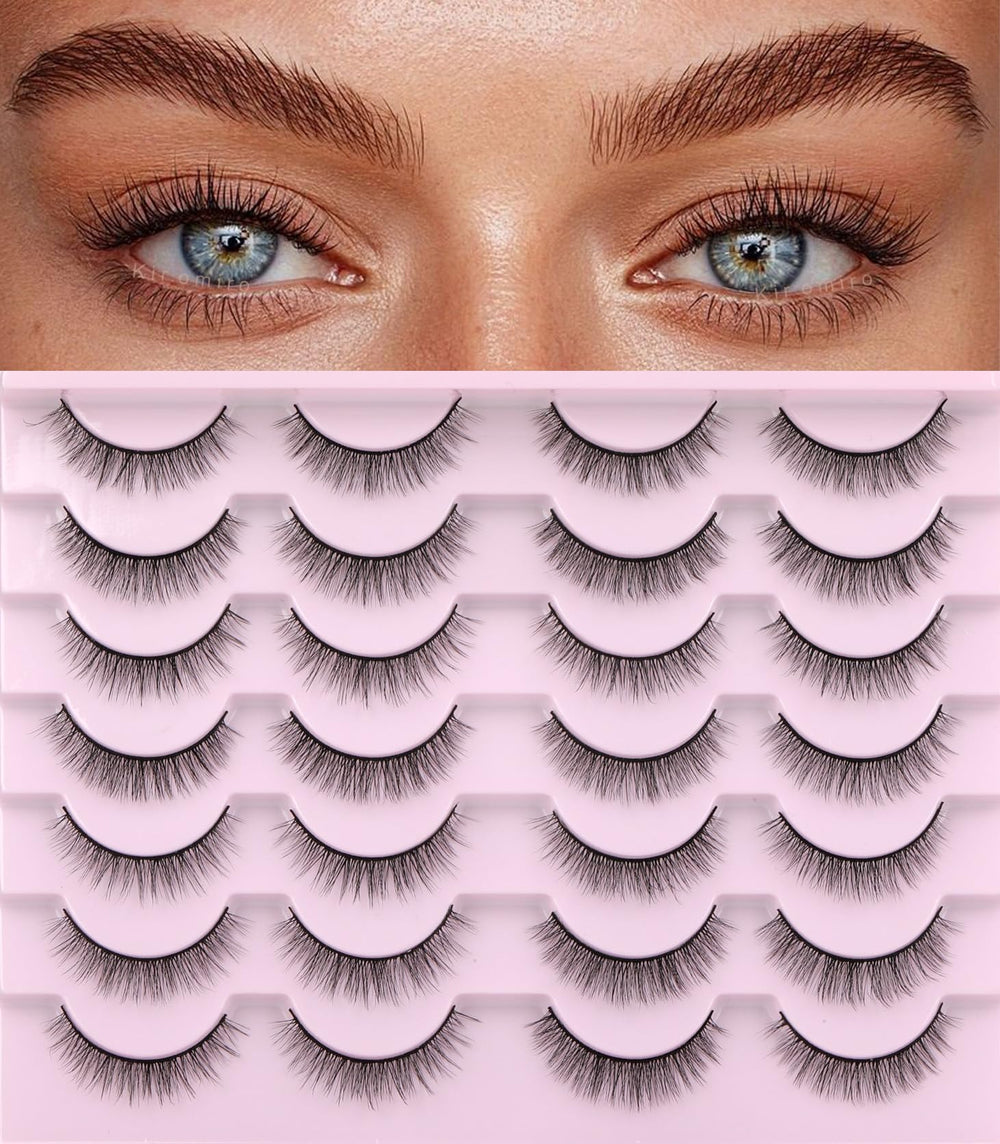 Kiromiro cils-naturels-wispy-10mm pour un regard ouvert et discret