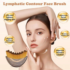 Brosse drainage lymphatique visage Kismiger, stimulation ciblée et meilleure circulation