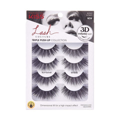 Kiss Bombshell 14 mm, 4 paires : look spectaculaire sans alourdir les cils.