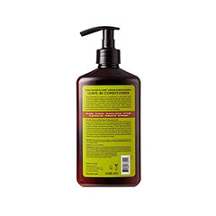 KISS Color & Care Argan et Macadamia, texture crème nourrissante pour les cheveux.