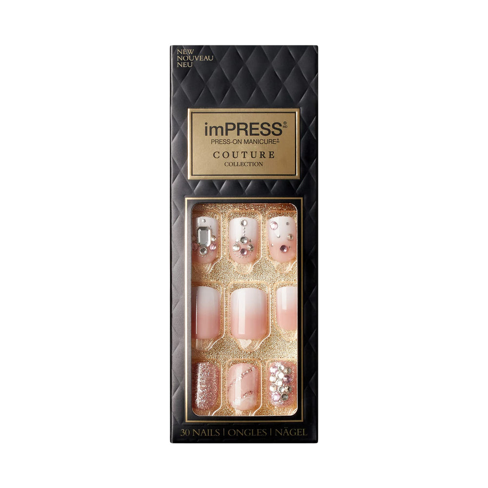 KISS imPRESS Couture – boîte élégante prête à poser, gain de temps immédiat.