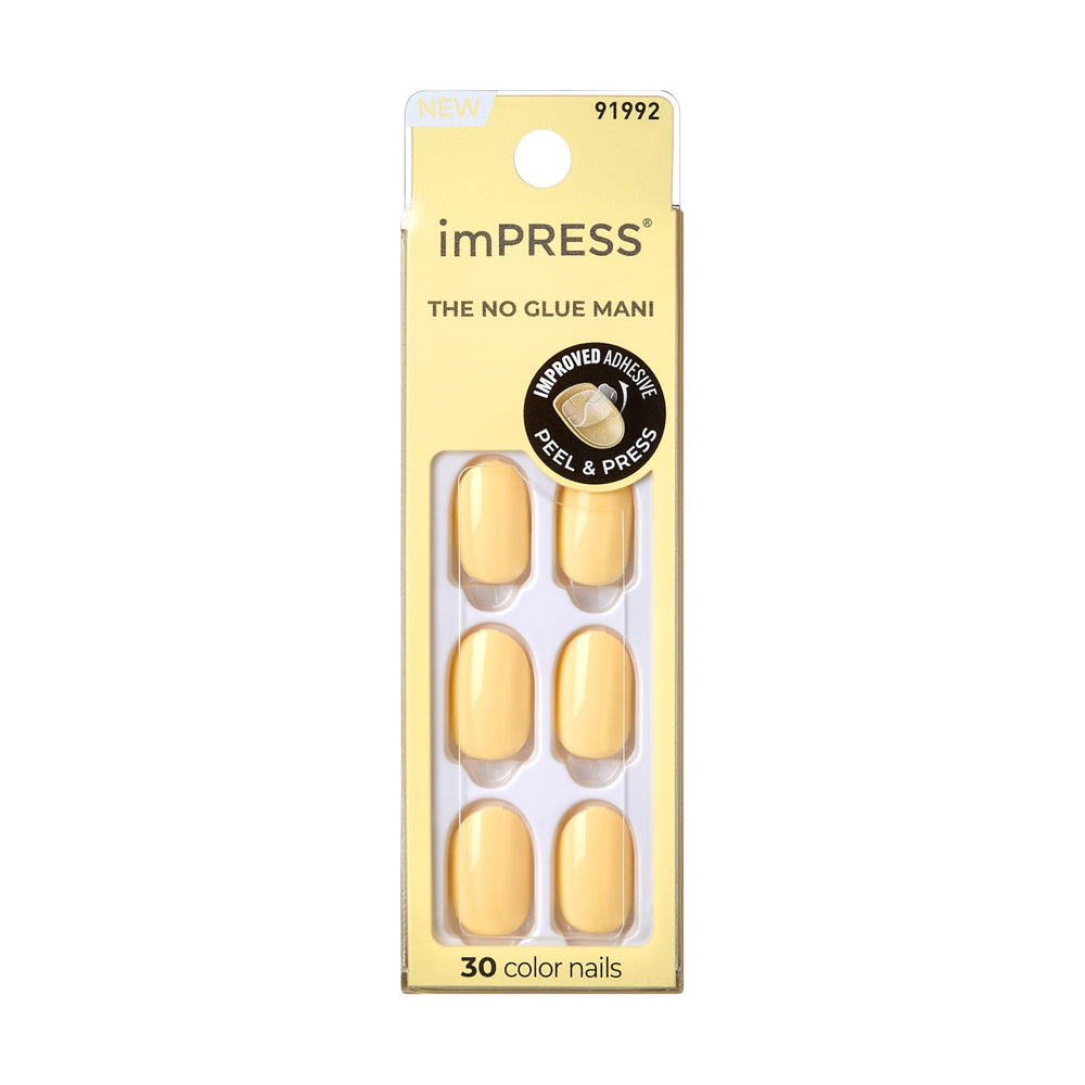 KISS imPRESS Citron-Zeste dans l'emballage prêt à l'emploi