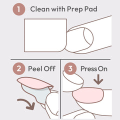 KISS imPRESS sans colle tampon préparateur pour base propre
