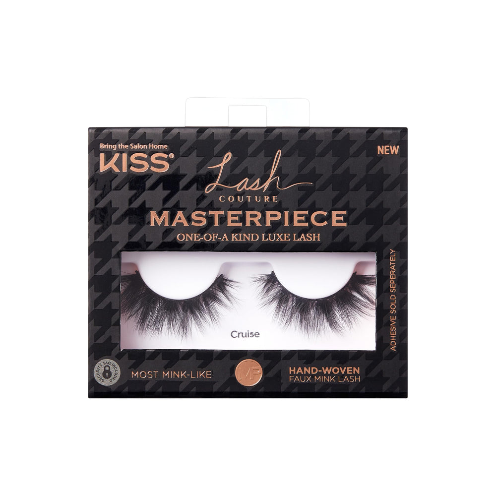 KISS Masterpiece Cruise cils 3D bouclés pour un regard intense et naturel