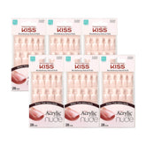 KISS: Ongles beige naturel pour une pose rapide et élégante