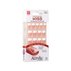 KISS Kiss Salon Acrylique Sugar Rush Medium, texture ultra-flexible pour modelage précis.