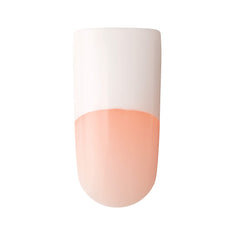 Kiss Salon Acrylique Back Talk Long – rendu naturel grâce à une ligne de cuticule sans couture.