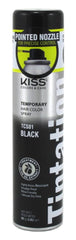 Kiss Tintation noir, lot de 3 bouteilles, couleur temporaire facile à appliquer.