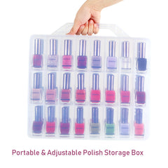 Kissbuty diviseurs reglables-vernis-bouteilles, ajustables pour outils de manucure.