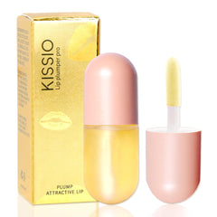 KISSIO lip plumper bouteille élégante pour hydratation et volume subtil