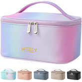 KITENROM trousse maquillage arc-en-ciel rose pour un rangement élégant et accessible.