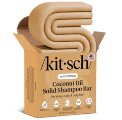 Barre-shampoing coco Kitsch: hydratation profonde pour cheveux secs