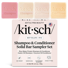Shampoing barre Kitsch eau de riz : renforce et nettoie en douceur