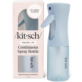 Kitsch Bouteille brume continue pour coiffage en douceur.