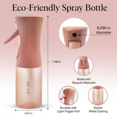 Kitsch bouteille recyclable prête pour plantes et soins quotidiens.