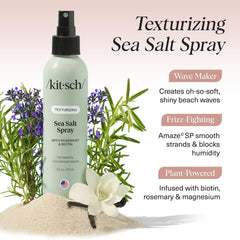 Kitsch texture naturelle et look plage sans lourdeur.