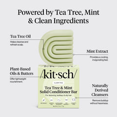 Kitsch Barre Tea Tree & Menthe – aperçu des ingrédients et effet clarifiant doux