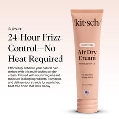 Kitsch crème – définition de la texture naturelle sur cheveux fins.