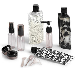 Kitsch flacon atomiseur 30ml, pratique pour parfums ou brumes en voyage.
