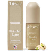 Kitsch Hair Perfume Pistache Latte, bouteille élégante offrant une diffusion durable du parfum.