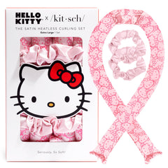 Hello Kitty x Kitsch: rouleau satin sans chaleur pour boucles douces