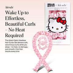 Hello Kitty x Kitsch: scrunchies satin, douceur et maintien des boucles