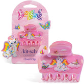 Clip Lisa Frank x Kitsch Angel Kitty, motif nuage, maintien confortable pour demi-queue.