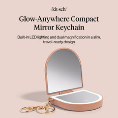 Miroir Kitsch poche double-agrandissement pour détails précis