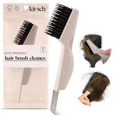 Kitsch nettoyeur brosse 2-en-1 retire nœuds et résidus