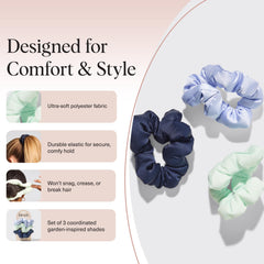 Kitsch Scrunchies chignon désordonné avec volume et maintien