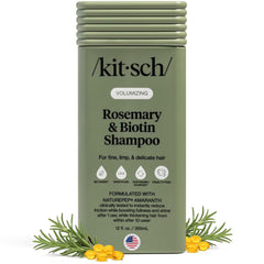 Kitsch voluminisant romarin-biotine – bouteille prête à l’emploi pour une routine volumisante.