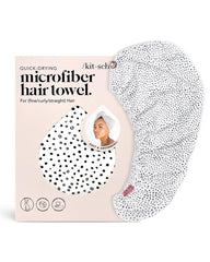 Kitsch wrap cheveux longs, séchage rapide et confort après la douche.