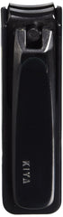 KIYA coupe-ongles noir acier : prise en main confortable pour un usage quotidien